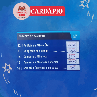 PETISCARIA TOCA DO SIRI